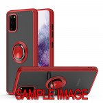 Wholesale Tuff Slim Armor Hybrid Ring Stand Case for Motorola Moto G9 PLUS (Red)